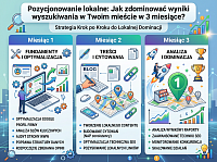 Pozycjonowanie lokalne: jak zdominować wyniki wyszukiwania w Twoim mieście w 3 miesiące