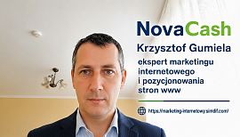 NovaCash Krzysztof Gumiela - Ekspert marketingu internetowego i pozycjonowania stron www