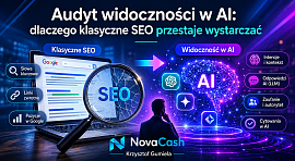 Audyt widoczności w AI - NovaCash Krzysztof Gumiela