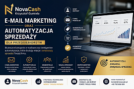 Kompleksowa automatyzacja e-mail marketingu dla firm - NovaCash Krzysztof Gumiela