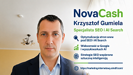 Krzysztof Gumiela – Ekspert SEO i Specjalista ds. Widoczności Firm w Google oraz Wyszukiwarkach AI
